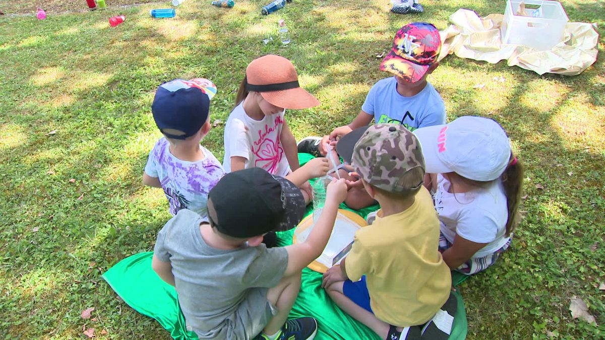 Moment du Summer Kids Club Genève